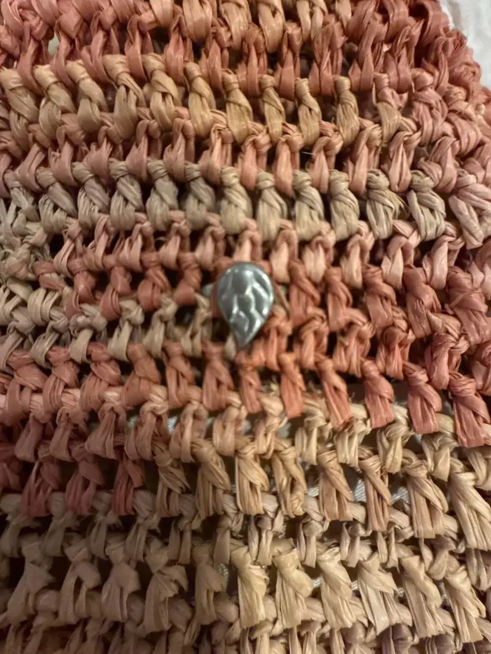 Helen Kaminski Multicolor Handwoven Raffia Hobo Bag